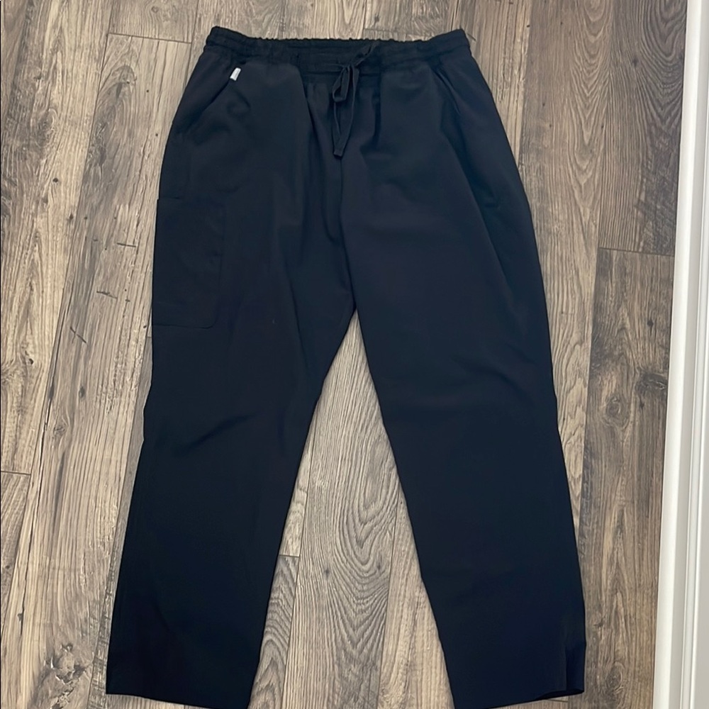 Black Scrub Pants Hanes